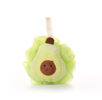 PAPO - Cute Fruit-Shaped Bath Pouf