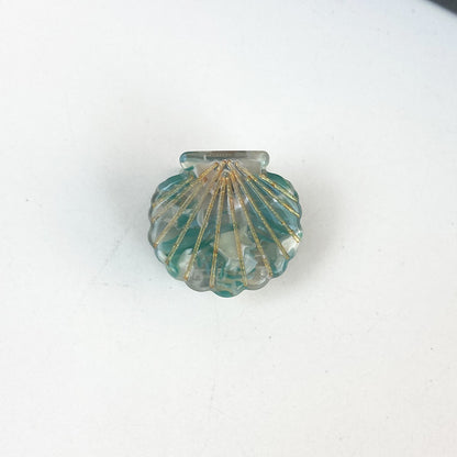 韩版可爱抓夹小号贝壳醋酸发夹甜美个性发饰高级感百搭唯美头饰女