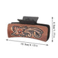 Beau - Cactus Feather Print Hair Claw