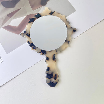 Mirroray - Princess-Style Acetate Hand Mirror