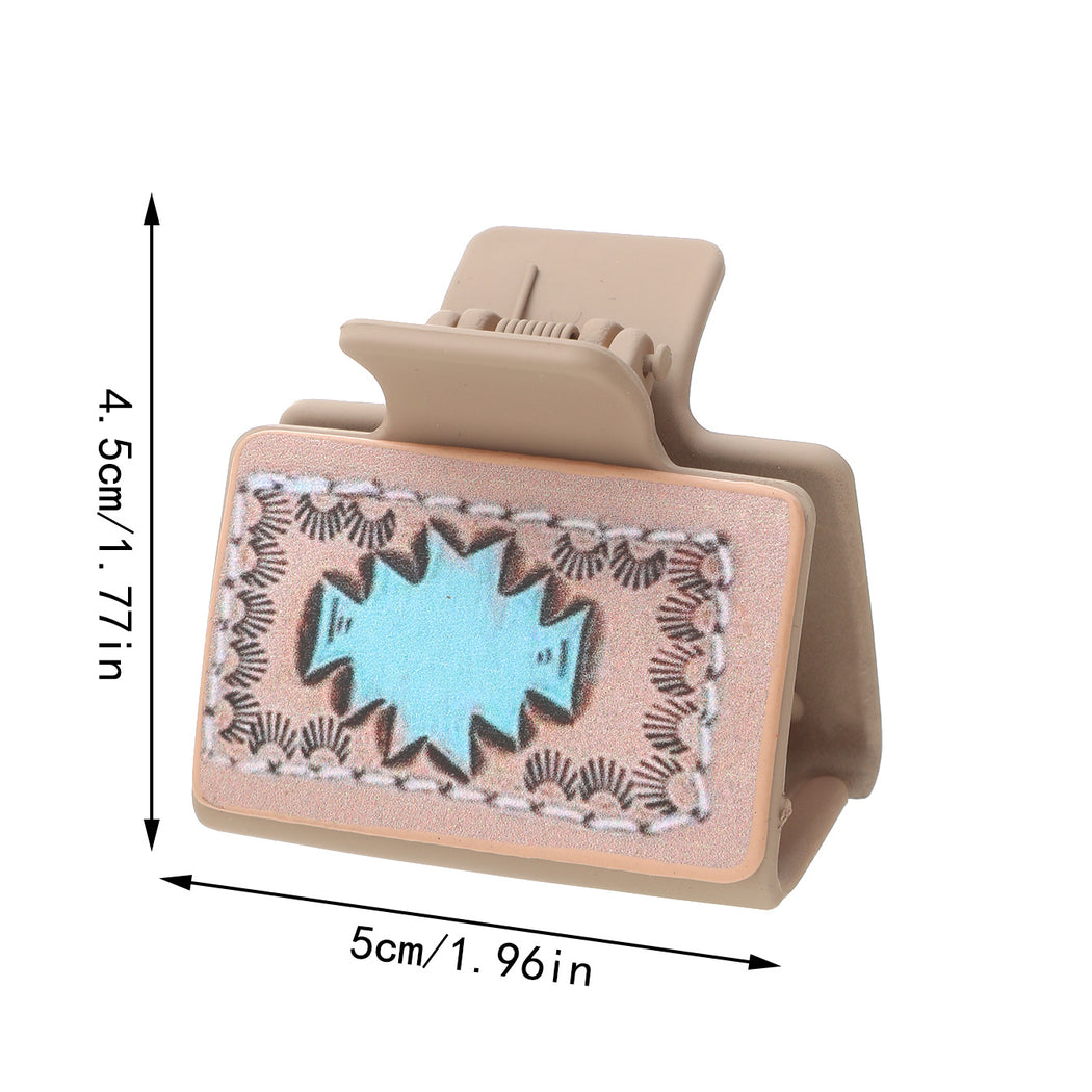 Beau - Geometric Sunburst Hair Claw
