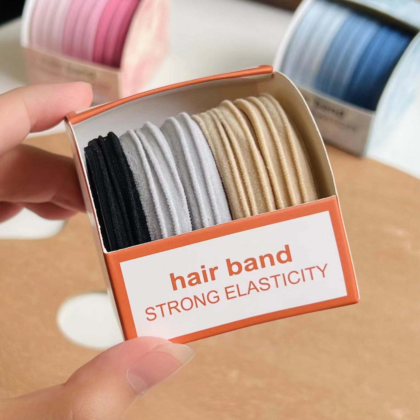 GIFTY - 5PCS Candy-Colored Gradient Hair Ties