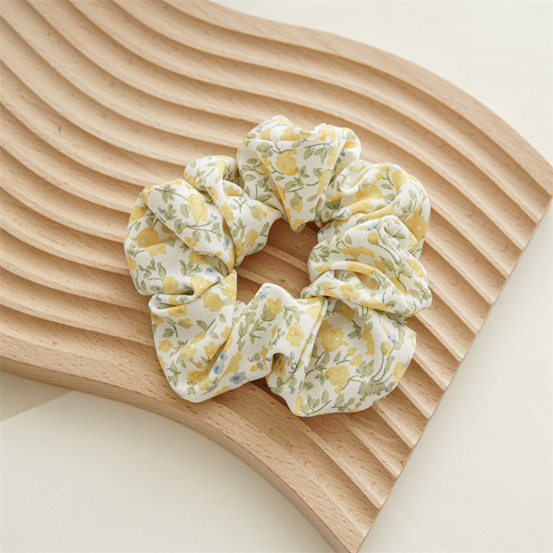 GIFTY - Floral Chiffon Scrunchie