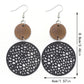 Earedge - Round Filigree Drop Earrings