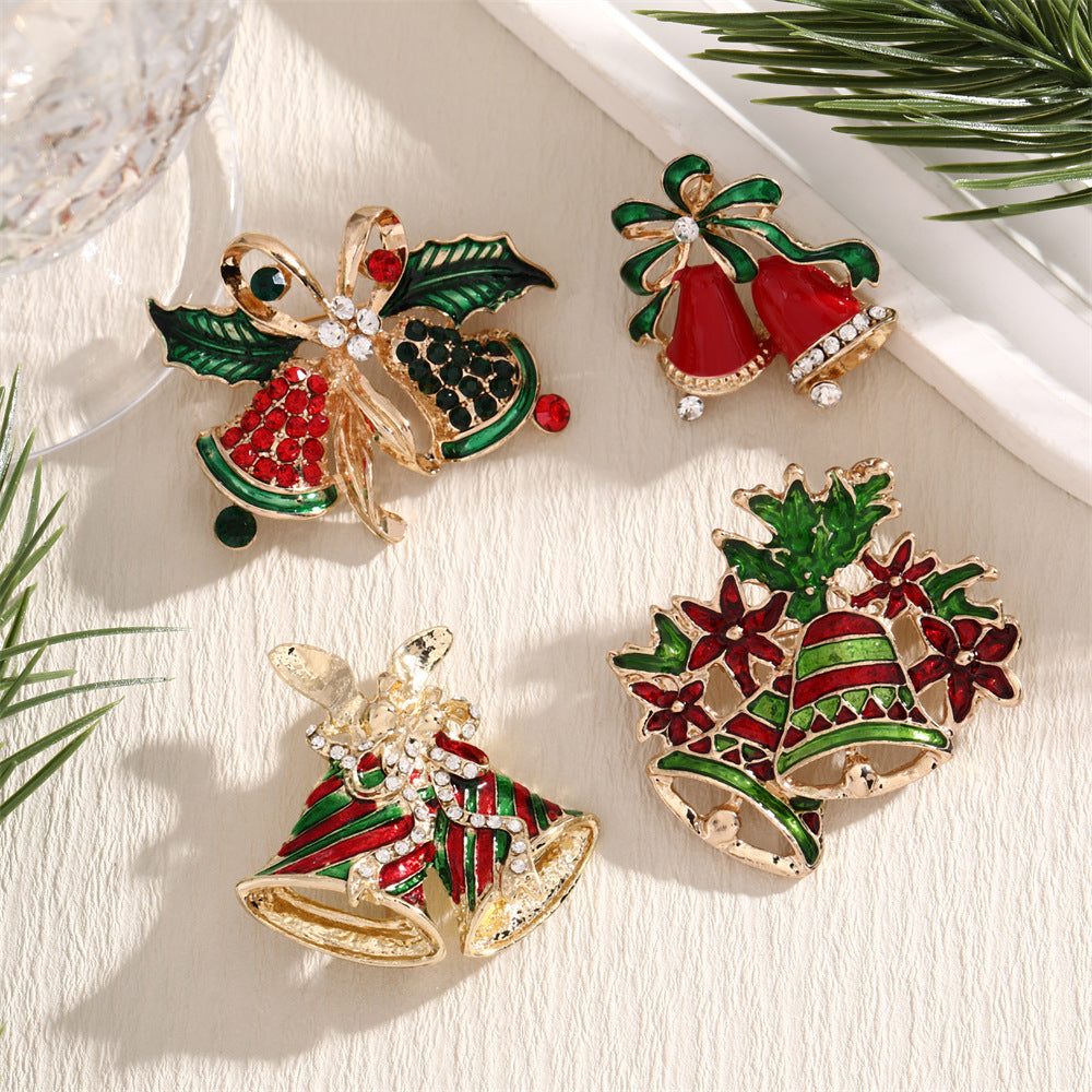 Brovia - Christmas Ornament Icon Brooch