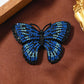 Brovia - Butterfly Dotted Wing Brooch