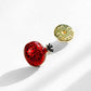 韩国高档防走光珐琅彩石榴胸针女潮个性气质外套开衫胸花时尚别针