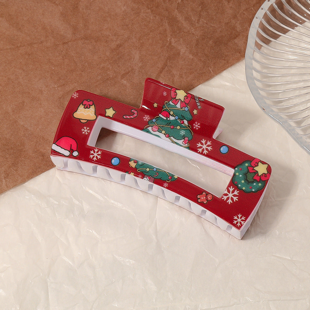 Beau - Cute Christmas Print Hair Clip