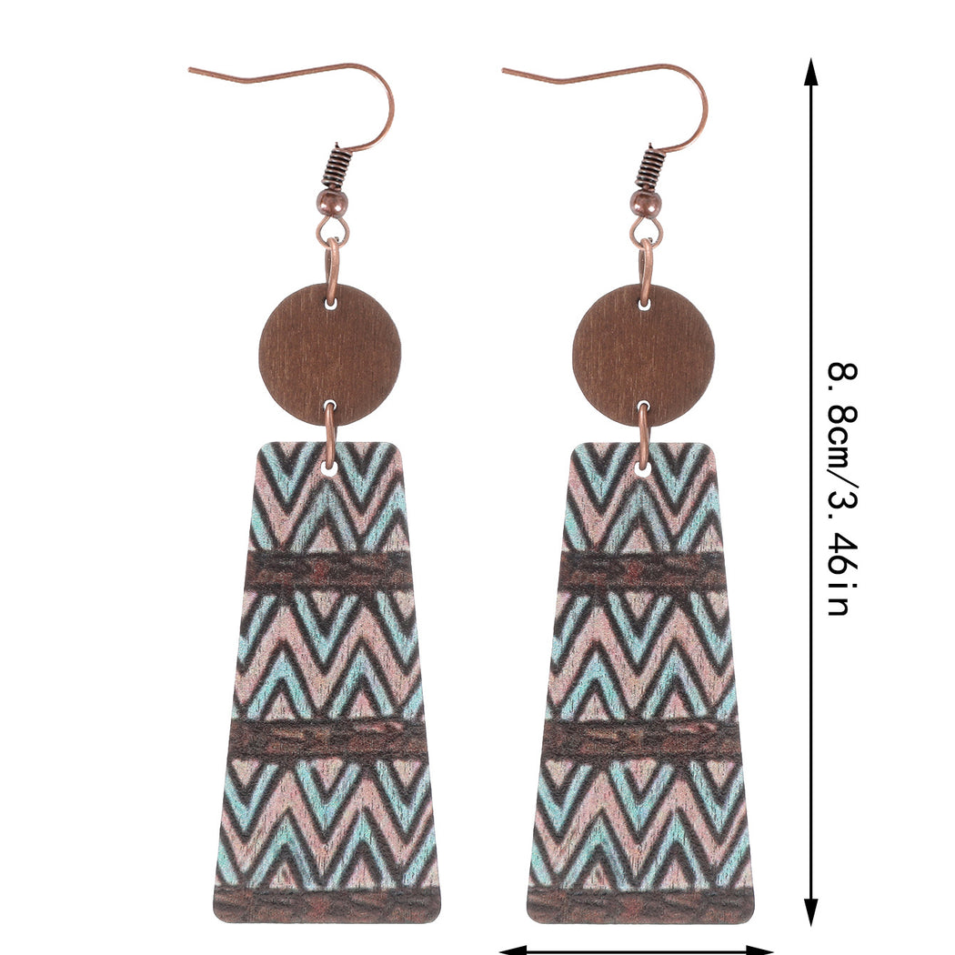 Earedge - Western Floral Arch Earrings