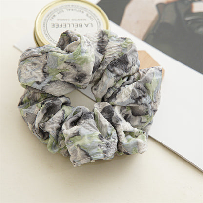 GIFTY - Oil Painting Floral Gradient Scrunchie