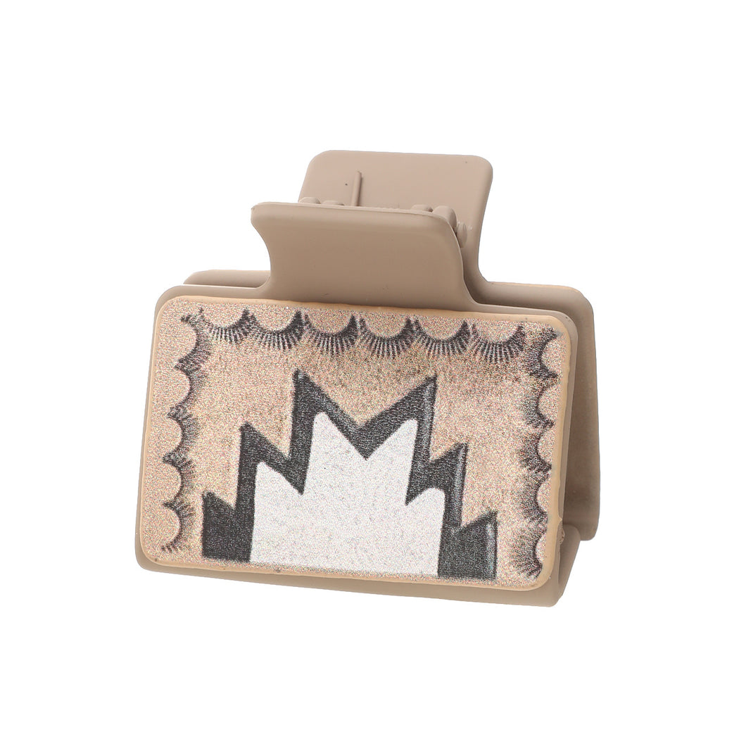 Beau - Geometric Sunburst Hair Claw