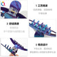 奇阅星空色PVC抓夹高级感亚克力发夹女后脑勺盘发鲨鱼夹发饰批发