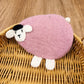 Feltery - Sheep Figure Round Coaster