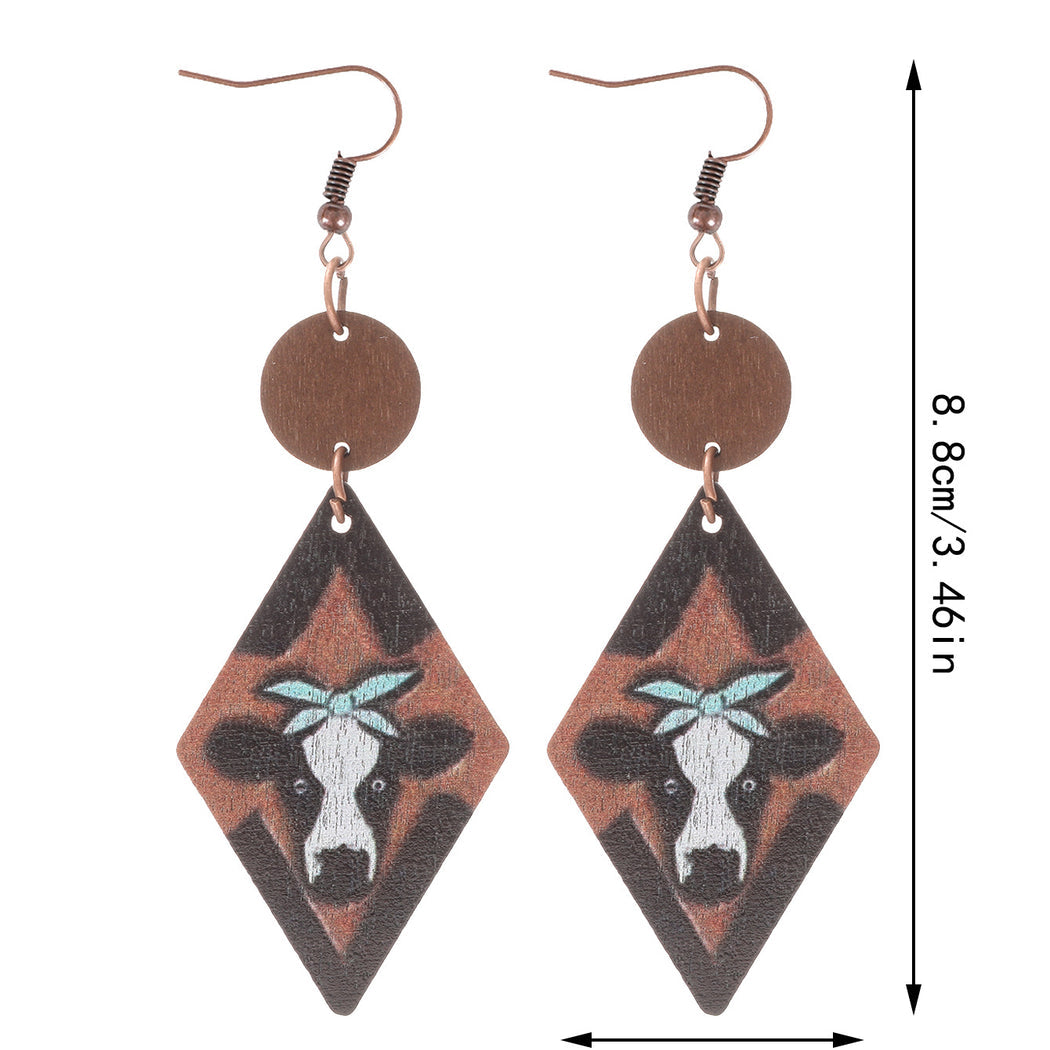 Earedge - Western Floral Arch Earrings