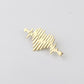 Brovia - Heart Pulse Openwork Brooch