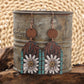 Earedge - Western Floral Arch Earrings