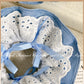 Gifty - Elegant Denim Lace Scrunchie