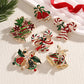 Brovia - Christmas Ornament Icon Brooch