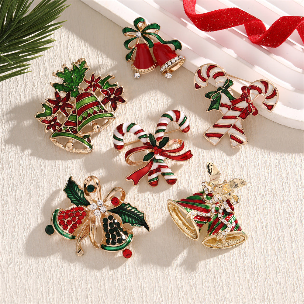 Brovia - Christmas Ornament Icon Brooch