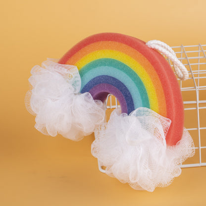 PAPO - Rainbow Bath Pouf