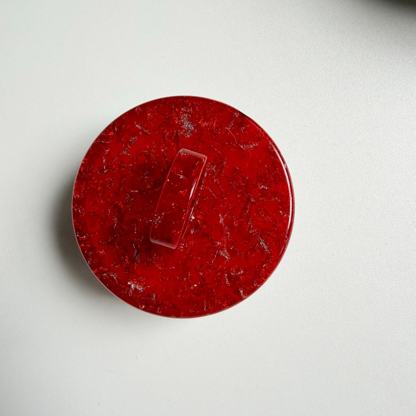 简约气囊梳高级感指环气垫梳醋酸纹理按摩梳化妆醋酸梳子美发梳