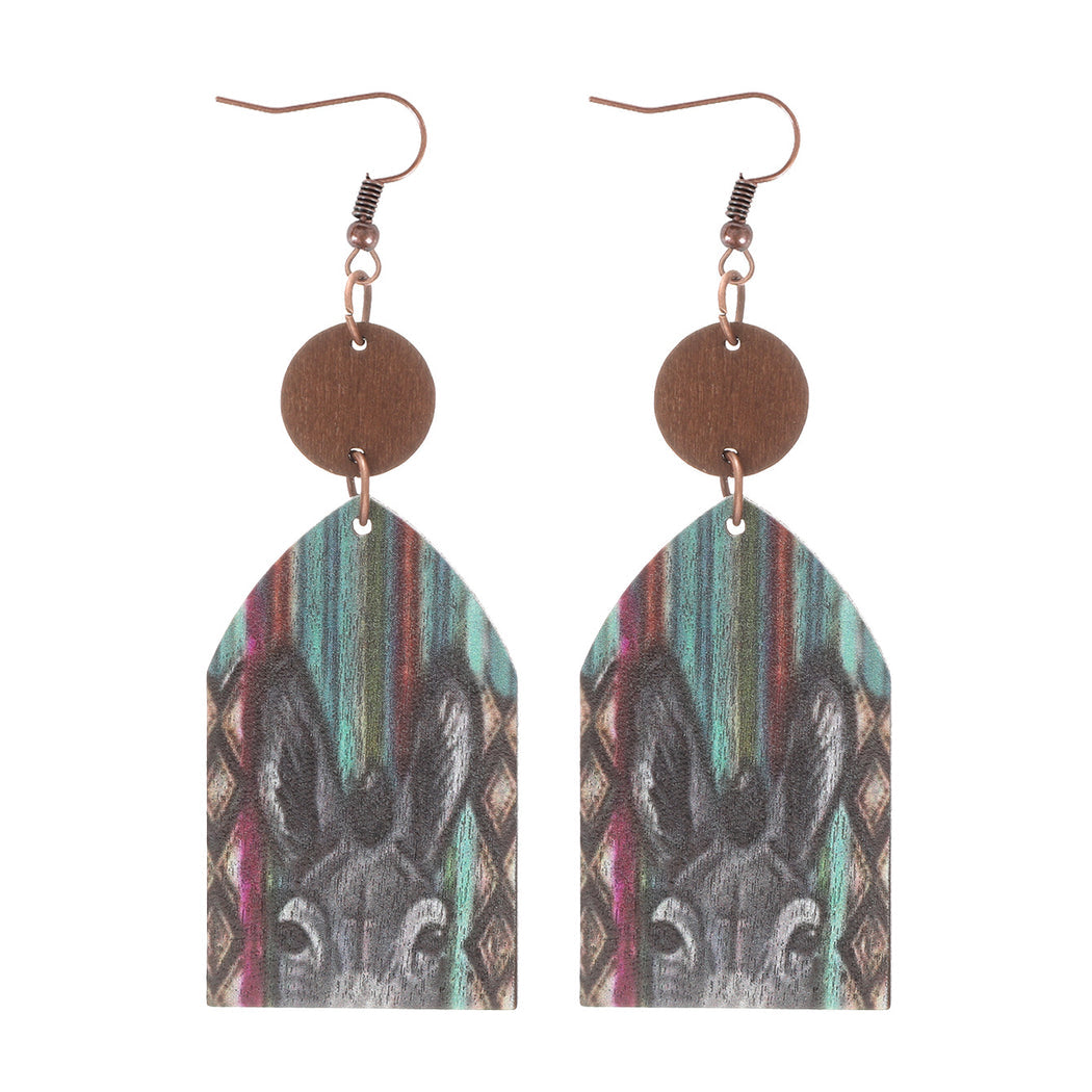 Earedge - Western Floral Arch Earrings