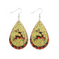 Earedge - Christmas Snowman Drop Earrings