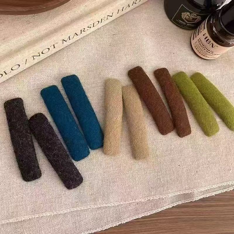 Beau - Solid Color Rounded Rectangle Hair Clip