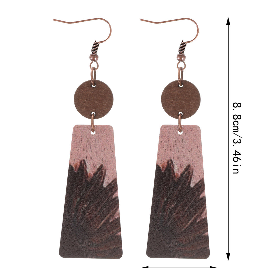 Earedge - Western Floral Arch Earrings