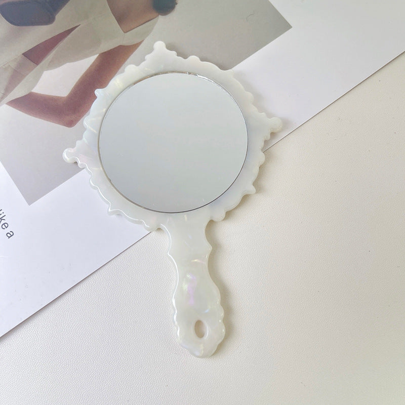 Mirroray - Princess-Style Acetate Hand Mirror