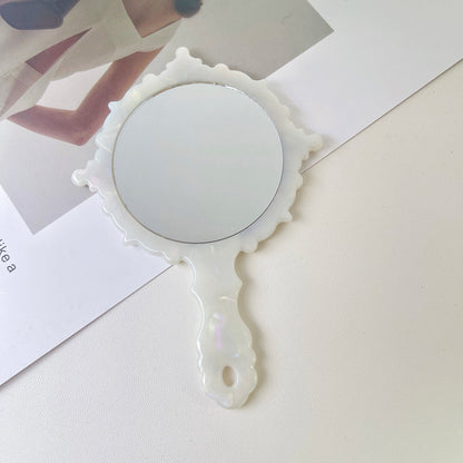 Mirroray - Princess-Style Acetate Hand Mirror