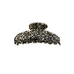 韩式时尚豹纹醋酸发夹高级感纹理抓夹发卡后脑勺盘发夹精致发饰女
