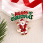 Brovia - Christmas Character Icon Brooch