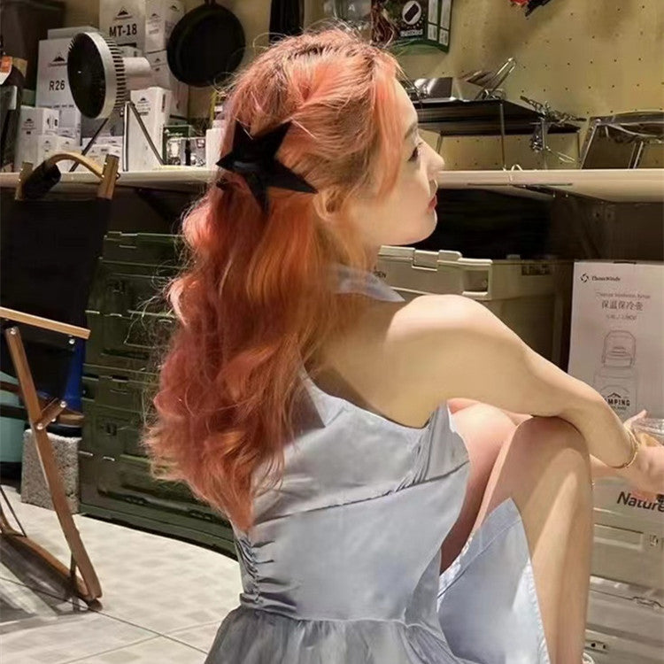 小众甜酷y2k辣妹五角星发夹个性潮流星星发卡细闪夹子个性弹簧夹