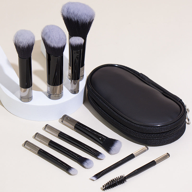 Smoosh - 10pcs Mini Makeup Brush Set with Storage Case