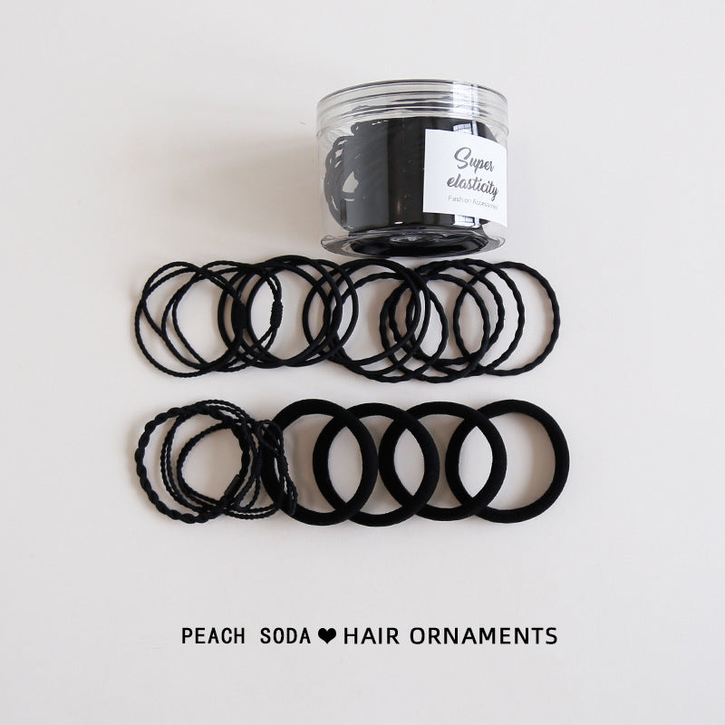 Gifty - Box of 20 Hair Cords, Hair Bands