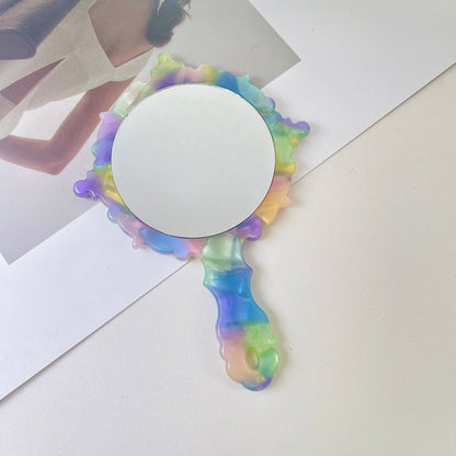 Mirroray - Princess-Style Acetate Hand Mirror