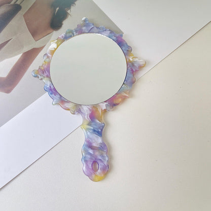 Mirroray - Princess-Style Acetate Hand Mirror