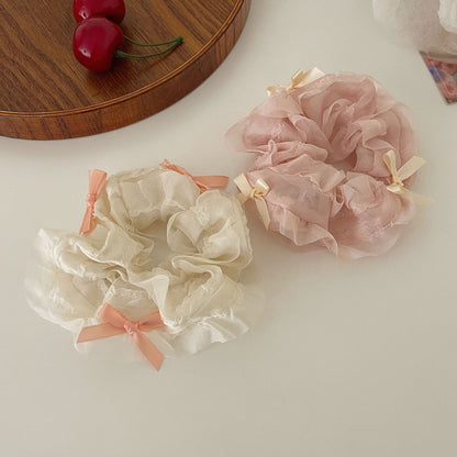 Gifty - Lace Bow Scrunchie