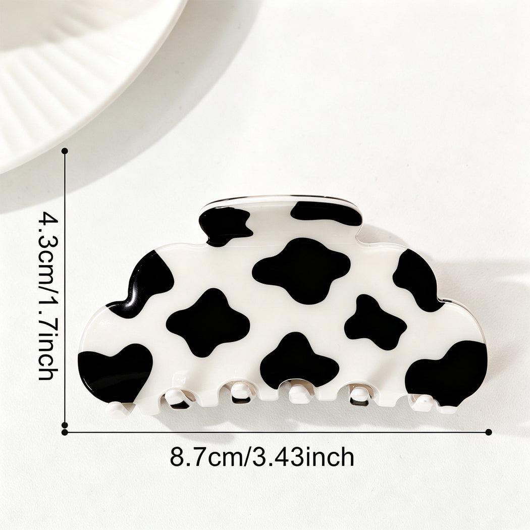 Beau - Cow Print Cloud Hair Claw