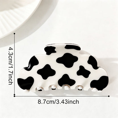 Beau - Cow Print Cloud Hair Claw