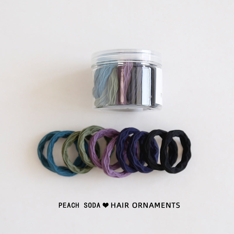 Gifty - Box of 10 Hair Cords, Hair Bands