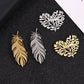 Brovia - Nature Openwork Silhouette Brooch