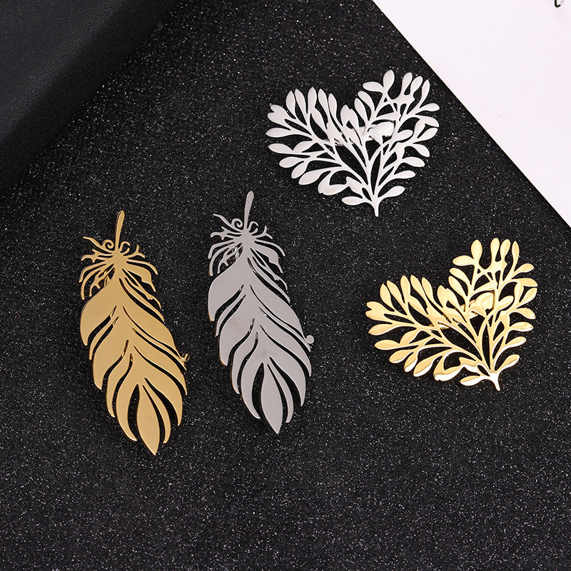 Brovia - Nature Openwork Silhouette Brooch