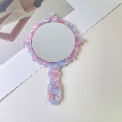 Mirroray - Princess-Style Acetate Hand Mirror