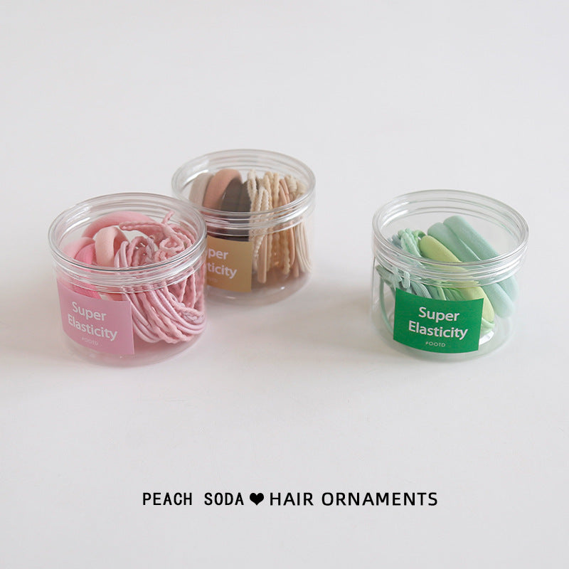 Gifty - Box of 20 Hair Cords, Hair Bands