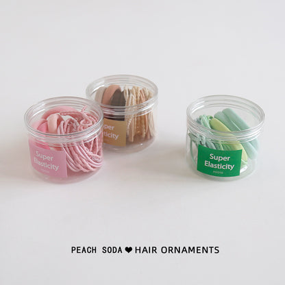 Gifty - Box of 20 Hair Cords, Hair Bands