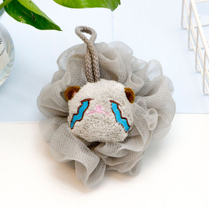 PAPO - Animal Face Bath Pouf