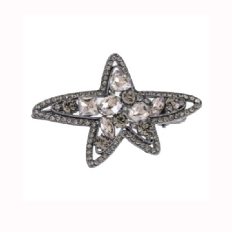 Beau - Layered Star Outline Hair Clip