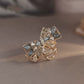 Beau - Bow Leaf Detail Hair Claw